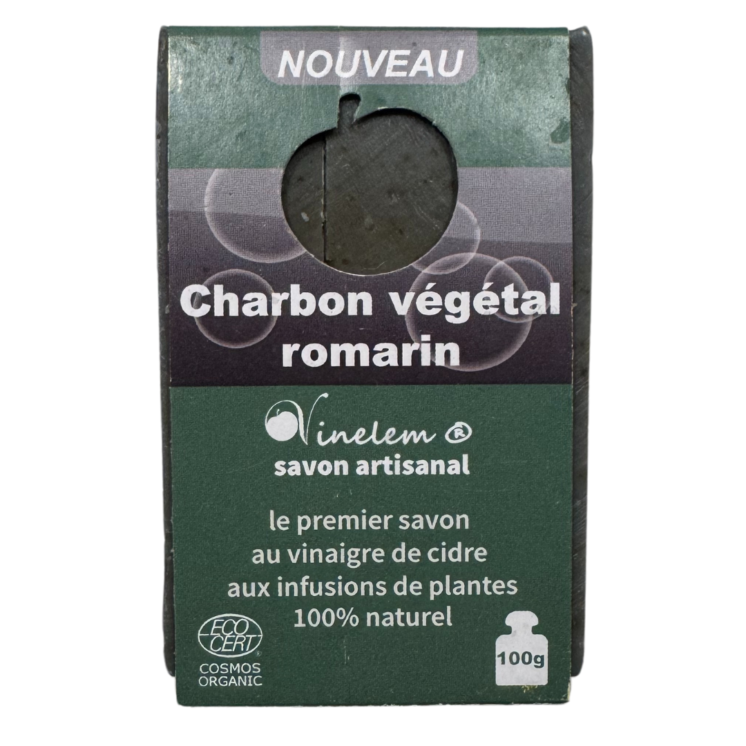 Savon De Marseille 100% Végétal Au Romarin - 125 G, Vert, Pour Corps Et Mains